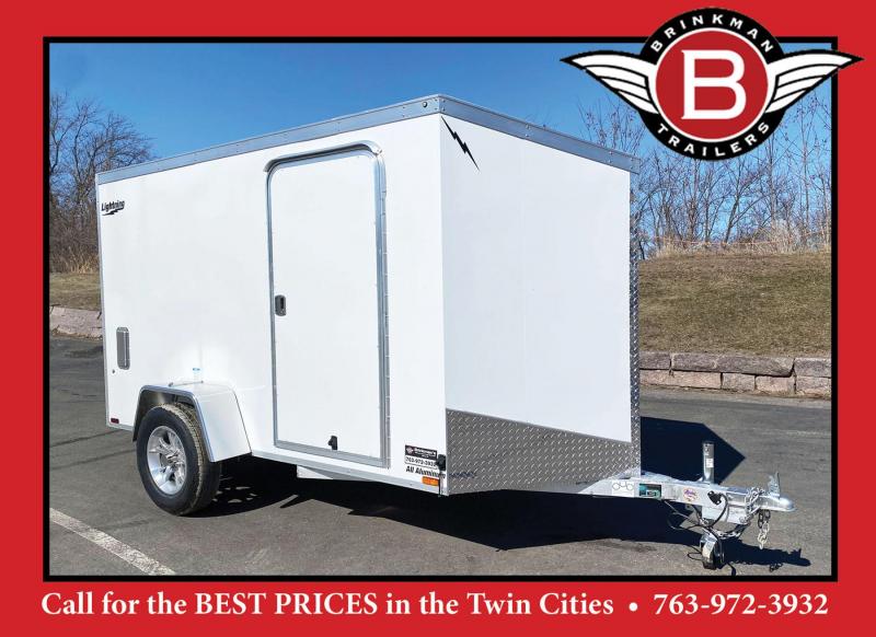 Lightning 5x10 Aluminum Enclosed Cargo Trailer! Lightning 5x10 Aluminum Enclosed Cargo Trailer!