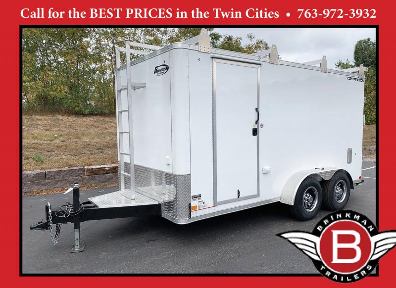 Haulmark 8.5x16 Grizzly Enclosed Trailer with Double Doors and Ladder