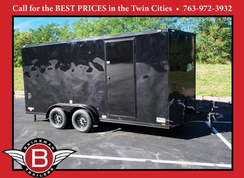 Continental Cargo Phantom 7.5x16 Enclosed Trailer - 7' Int. - Black Out Pkg! Continental Cargo Phantom 7.5x16 Enclosed Trailer - 7' Int. - Black Out Pkg!