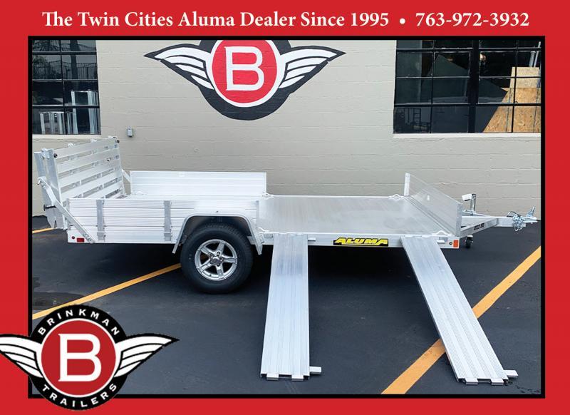 Aluma 8120TA SR Aluminum Trailer Side Loading Ramps ATV/UTV