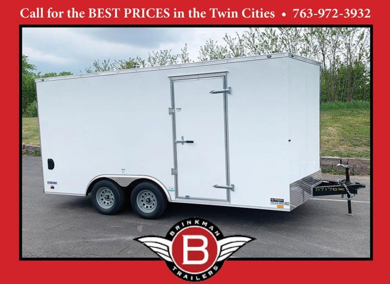 Continental 8.5x16 Enclosed UTV Trailer - 6'6" Int. - Rear Ramp! Continental 8.5x16 Enclosed UTV Trailer - 6'6" Int. - Rear Ramp!