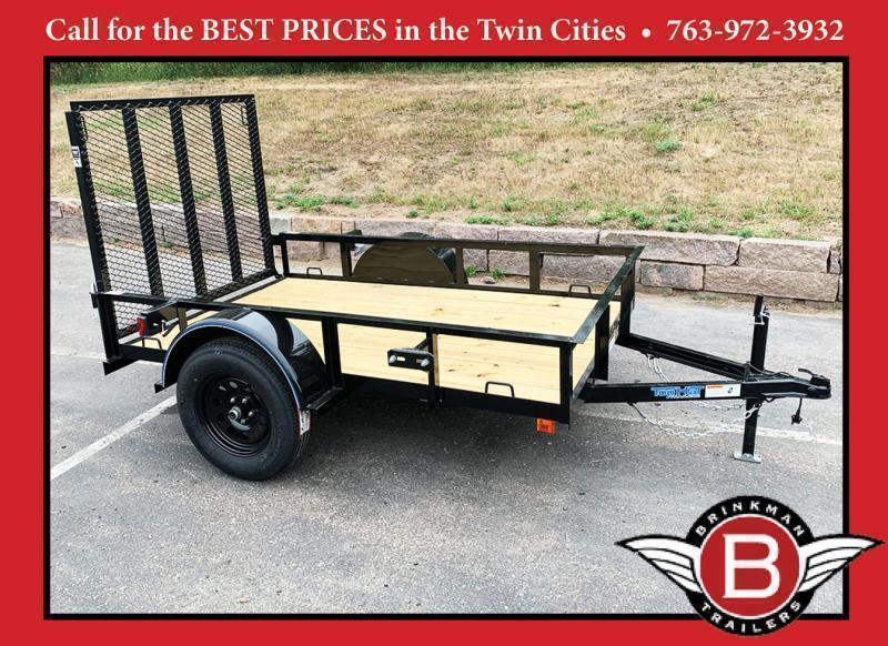 Top Quality Top Hat 60x8 Utility Trailer Rear Ramp! Brinkmans