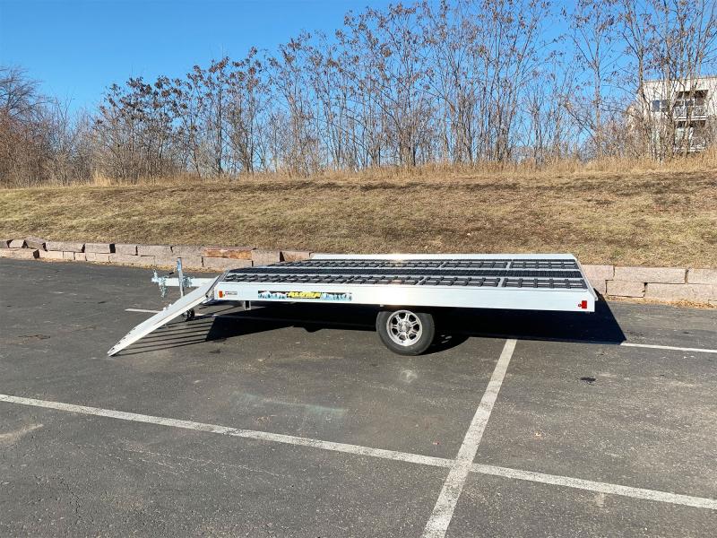 Aluma 8612D Snowmobile/ATV Trailer 2 Place Snowmobile TrailerDrive