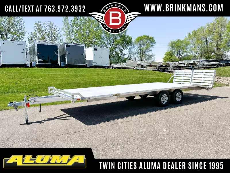 Aluma 1024 Aluminum Cargo Trailer -Bi-fold Ramp! KOKdncc9bfw5