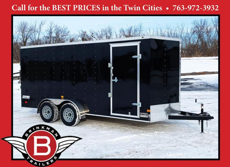 Haulmark 7 x 16 Enclosed Trailer with Rear Ramp - 6'6" Interior Haulmark 7 x 16 Enclosed Trailer with Rear Ramp - 6'6" Interior