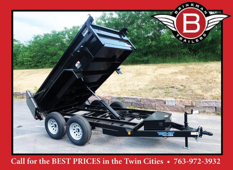 Top Quality Top Hat 5x10 Dump Trailer - 7000# GVWR - Single Cylinder Lift System! Top Quality Top Hat 5x10 Dump Trailer - 7000# GVWR - Single Cylinder Lift System!