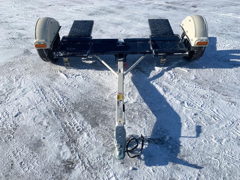 Master Tow 83" Wide Tilt Bed Tow Dolly Wheel Straps and Ratcheting