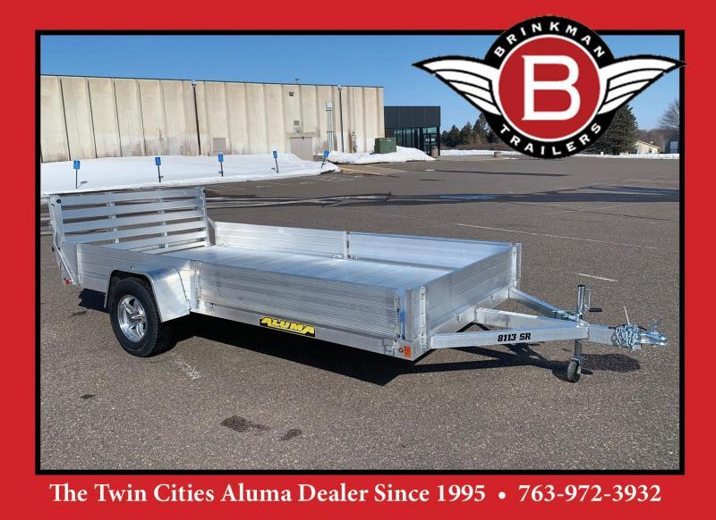 Aluma 8113SR Aluminum Utility Trailer - 2990# GVWR - ATV/UTV Aluma 8113SR Aluminum Utility Trailer - 2990# GVWR - ATV/UTV