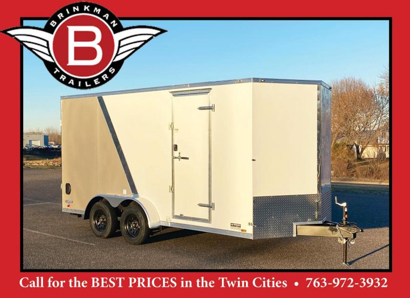 Deluxe Continental 7x16 Enclosed Trailer - 7' Interior - UTV! Deluxe Continental 7x16 Enclosed Trailer - 7' Interior - UTV!