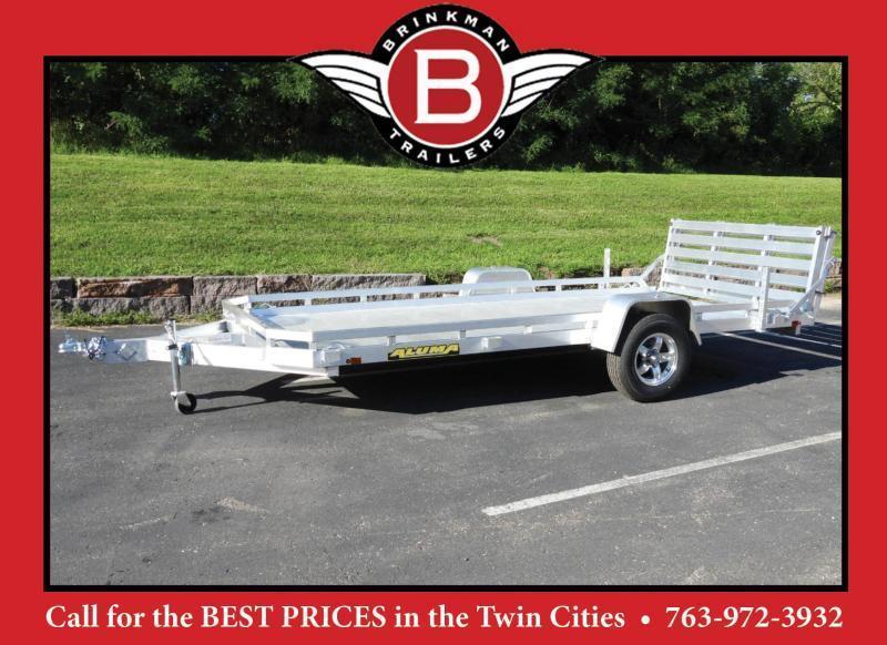 Aluma 7814S BT Aluminum Utility Trailer - 3500# Axle - ATV/UTV Aluma 7814S BT Aluminum Utility Trailer - 3500# Axle - ATV/UTV