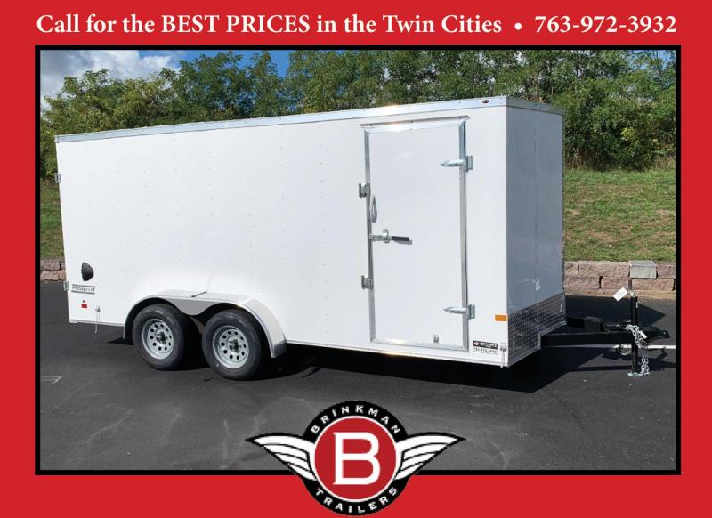 Haulmark 7x16 Tandem Enclosed Trailer - 6'6" - Dbl Rear Doors! Haulmark 7x16 Tandem Enclosed Trailer - 6'6" - Dbl Rear Doors!