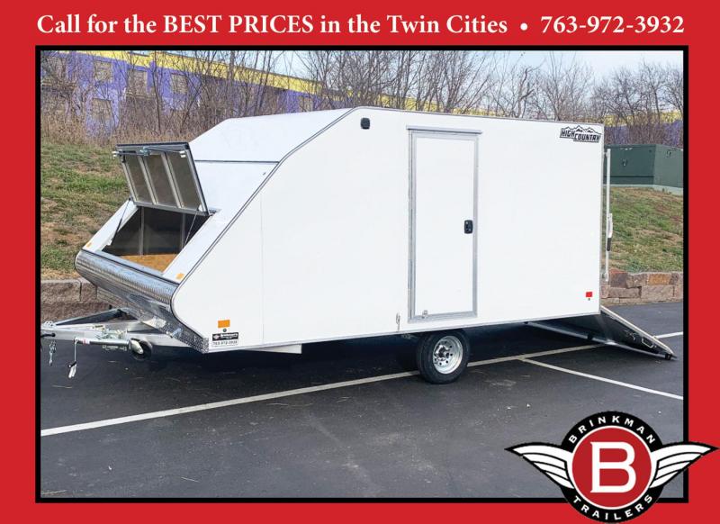 Deluxe High Country 101x13 Hybrid Aluminum Snowmobile Trailer! Deluxe High Country 101x13 Hybrid Aluminum Snowmobile Trailer!