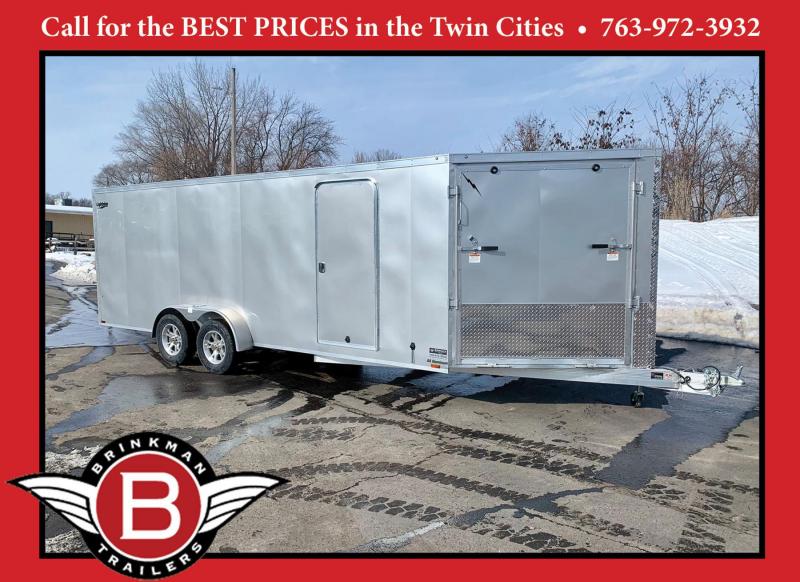 Lightning 7x25 Aluminum Enclosed Snowmobile Trailer Lightning 7x25 Aluminum Enclosed Snowmobile Trailer