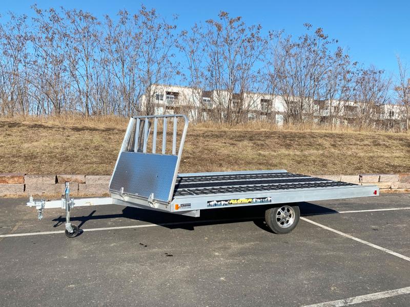 Aluma 8612D Snowmobile/ATV Trailer 2 Place Snowmobile TrailerDrive