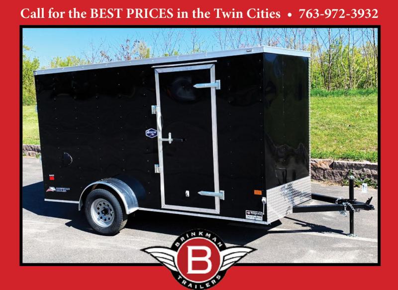 Continental Cargo 6x12 Enclosed Trailer - DBL Rear Doors! Continental Cargo 6x12 Enclosed Trailer - DBL Rear Doors!