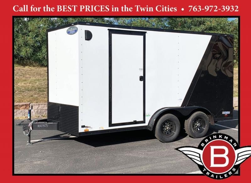 Continental Cargo 7.5x14 Enclosed UTV Trailer 7' Int. Rear Ramp
