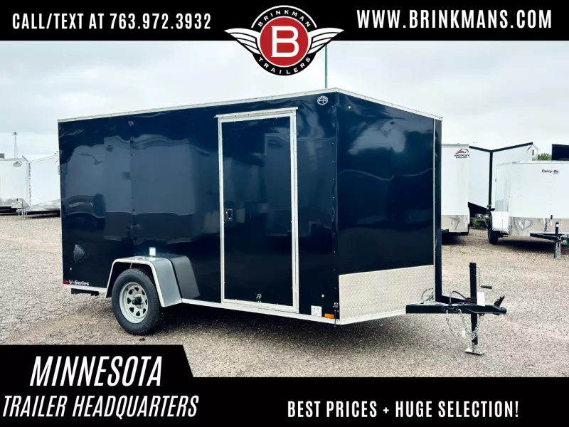 Continental Cargo 6x12 Enclosed Trailer - RAMP DOOR!