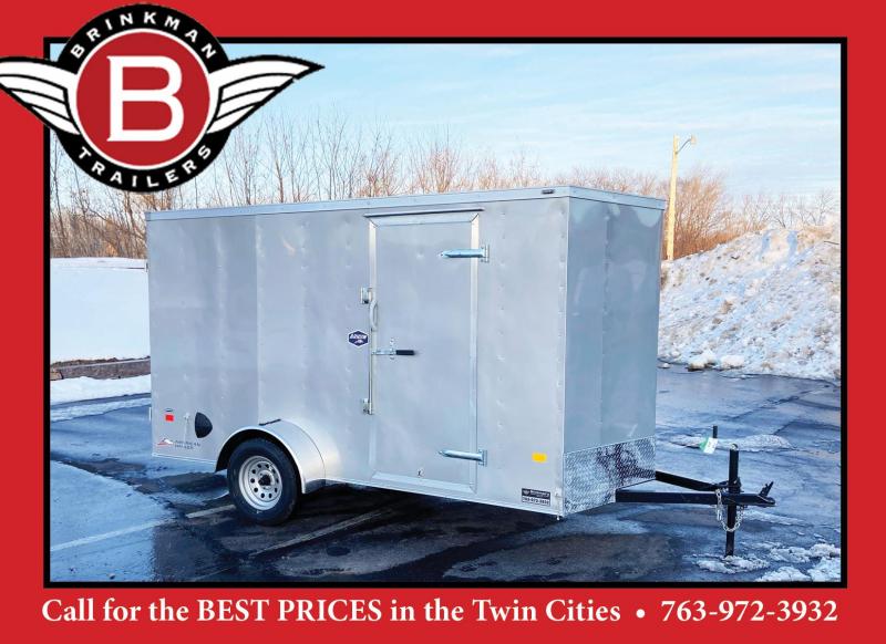 American Hauler 6x12 Enclosed Cargo Trailer - 6'6" Interior - DBL Rear Doors American Hauler 6x12 Enclosed Cargo Trailer - 6'6" Interior - DBL Rear Doors