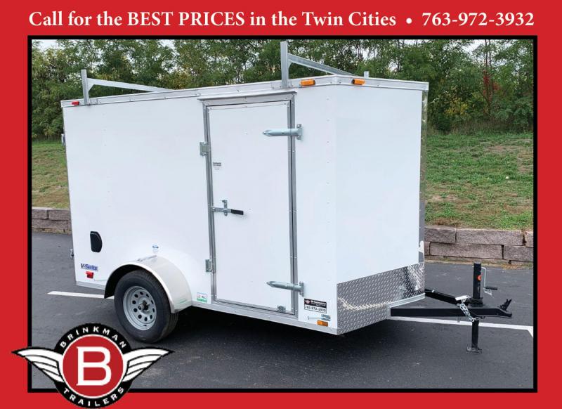 Continental Cargo 6x10 Cargo Axle Trailer - Ladder Racks! Continental Cargo 6x10 Cargo Axle Trailer - Ladder Racks!