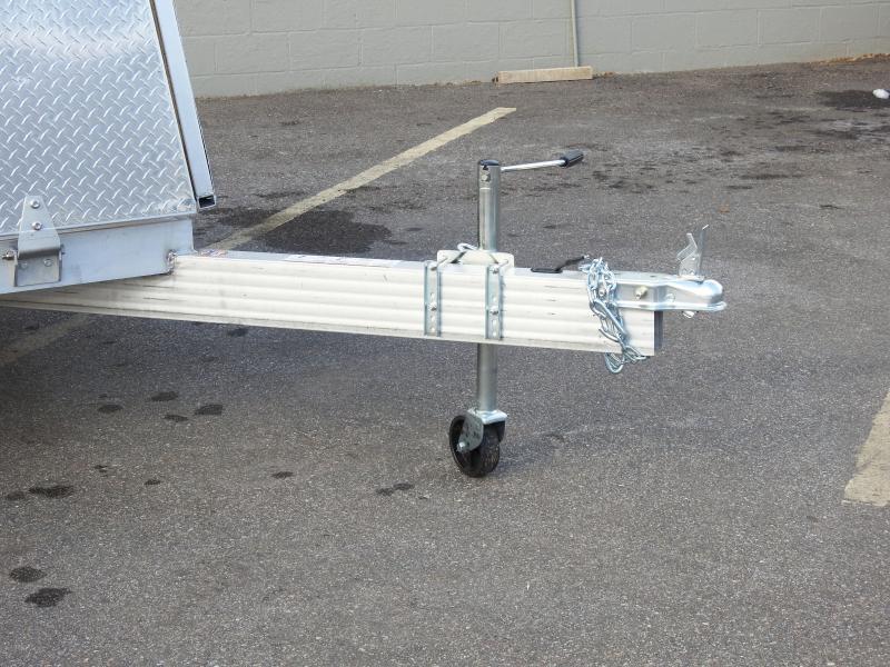 Aluma 8114 SRW Aluminum ATV/Snowmobile Utility Trailer w/Front Ramp