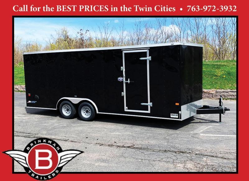 Continental Cargo 6x12 Enclosed Trailer Rear Ramp Tandem Axle