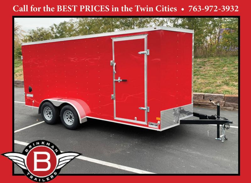 Haulmark 7x16 Tandem Enclosed Cargo Trailer - 6'6" Int. - Dbl Rear Doors! Haulmark 7x16 Tandem Enclosed Cargo Trailer - 6'6" Int. - Dbl Rear Doors!