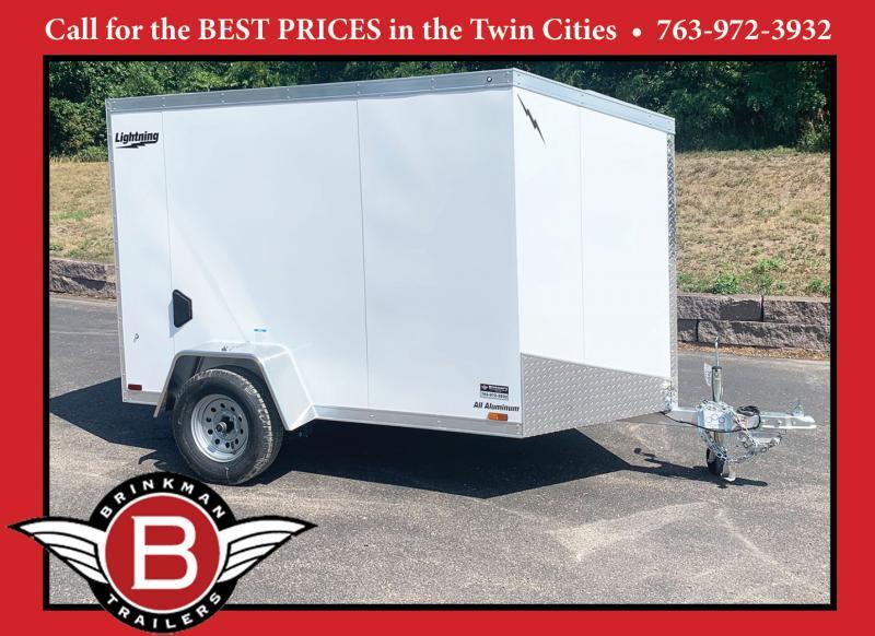 Deluxe American Hauler 7x16 Enclosed Trailer Rear Ramp! Brinkman's