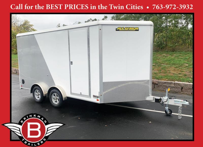 Aluma 7.5x14 Aluminum Enclosed UTV Trailer - 7' Int. - Rear Ramp! Aluma 7.5x14 Aluminum Enclosed UTV Trailer - 7' Int. - Rear Ramp!