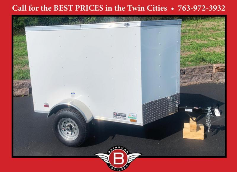 Continental Cargo 4x6 Enclosed Trailer - V-Nose Front! Continental Cargo 4x6 Enclosed Trailer - V-Nose Front!