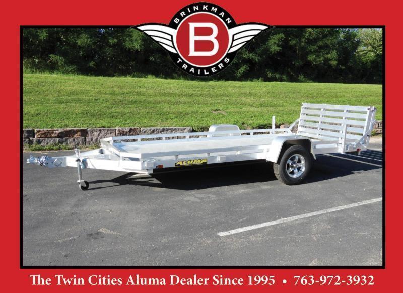 Aluma 7814S BT Aluminum Utility Trailer - 3500# Axle - ATV/UTV Aluma 7814S BT Aluminum Utility Trailer - 3500# Axle - ATV/UTV