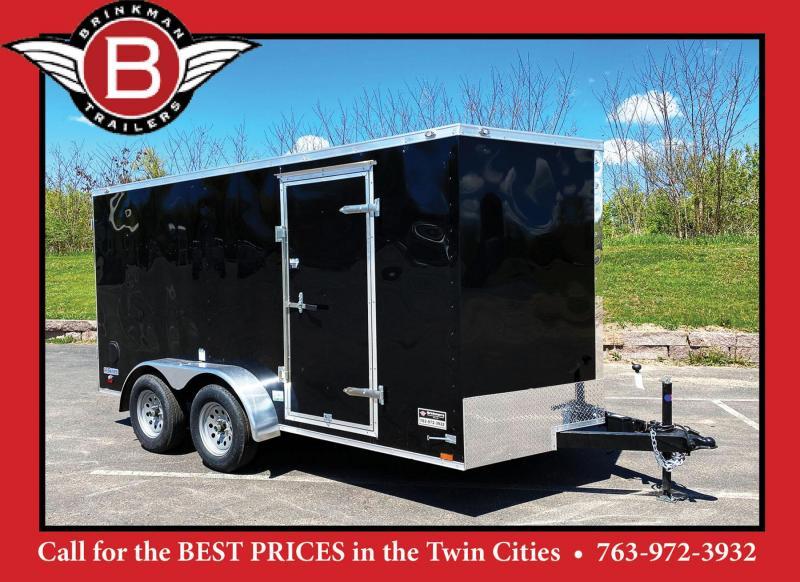 Continental 7x14 Enclosed Trailer - Rear Ramp! Continental 7x14 Enclosed Trailer - Rear Ramp!