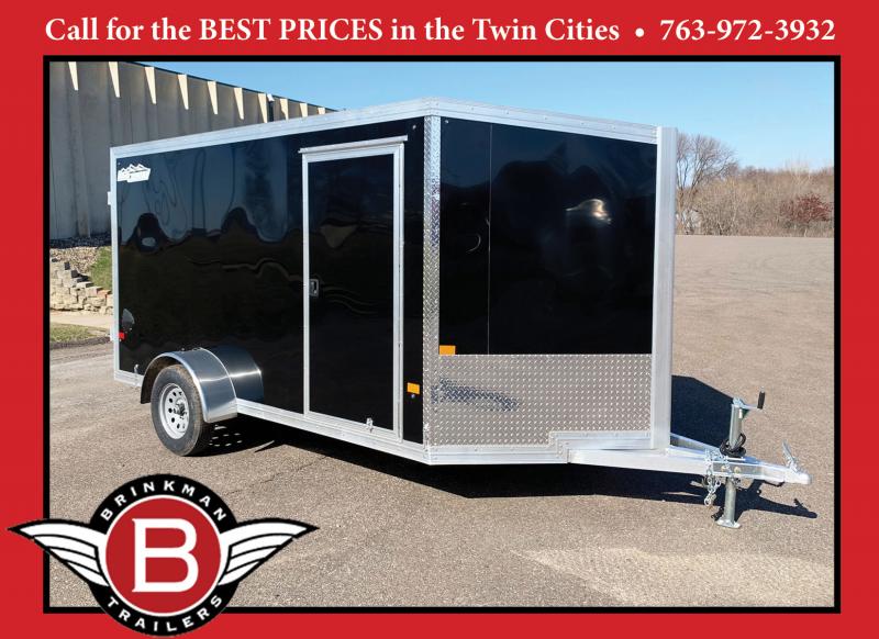 High Country 6.5x12 Aluminum Enclosed Cargo Trailer - Double Rear Doors! High Country 6.5x12 Aluminum Enclosed Cargo Trailer - Double Rear Doors!
