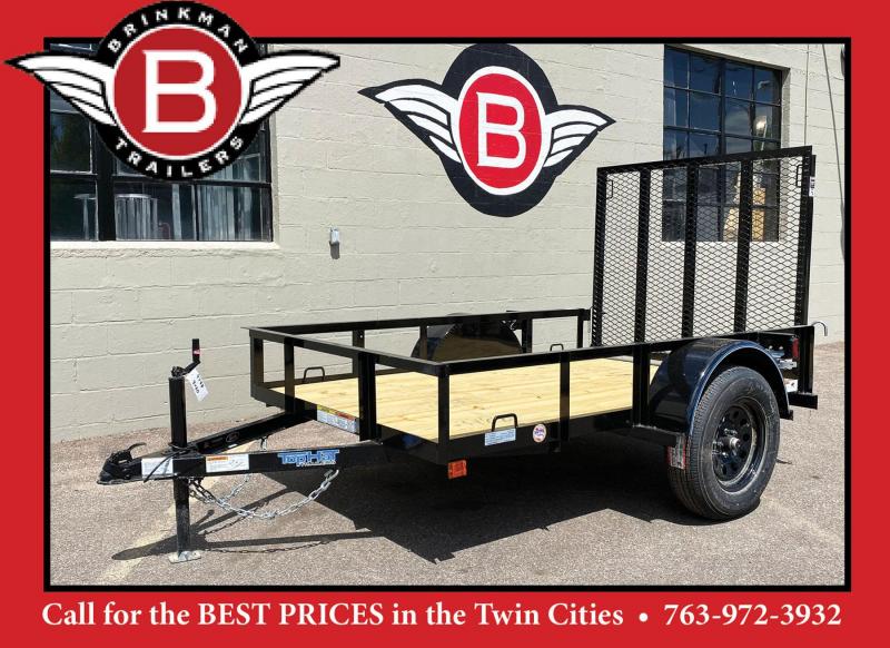 Top Quality Top Hat 60x8 Utility Trailer - Rear Ramp! Top Quality Top Hat 60x8 Utility Trailer - Rear Ramp!