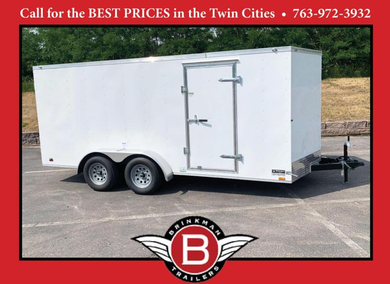 Continental Cargo 7x16 Enclosed Trailer - 32" Side Door - Rear Ramp! Continental Cargo 7x16 Enclosed Trailer - 32" Side Door - Rear Ramp!