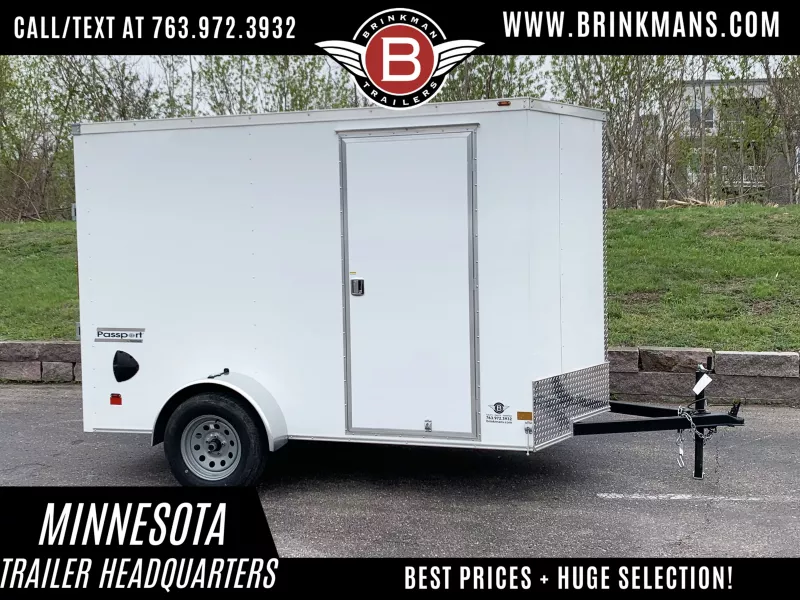 Haulmark 6x10 Enclosed Trailer 6'6" Interior - Ramp Door XEwflA12dbyv