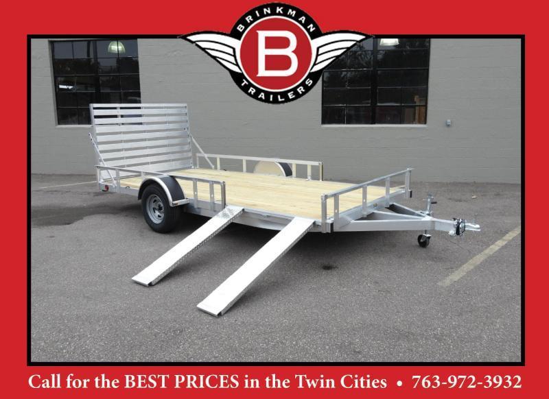 Trophy 7x14 Aluminum ATV/UTV Utility Trailer - 58" Side Ramps! Trophy 7x14 Aluminum ATV/UTV Utility Trailer - 58" Side Ramps!