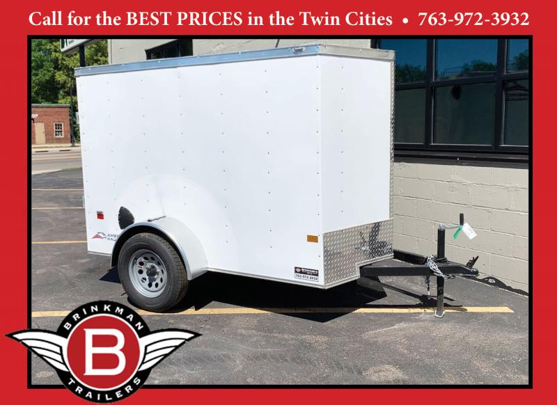 Deluxe American Hauler 5x8 Enclosed Trailer - 5'6" Int. - Rear Ramp! Deluxe American Hauler 5x8 Enclosed Trailer - 5'6" Int. - Rear Ramp!