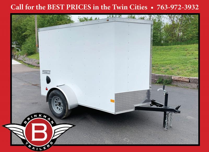 CLEARANCE Haulmark 5x8 Enclosed Trailer Rear Ramp Door 5x8
