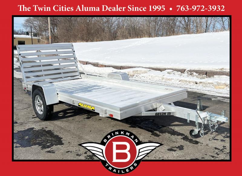 Aluma 6812H Aluminum Utility Trailer - Full Rear Ramp! Aluma 6812H Aluminum Utility Trailer - Full Rear Ramp! VrIpcWuoxm30
