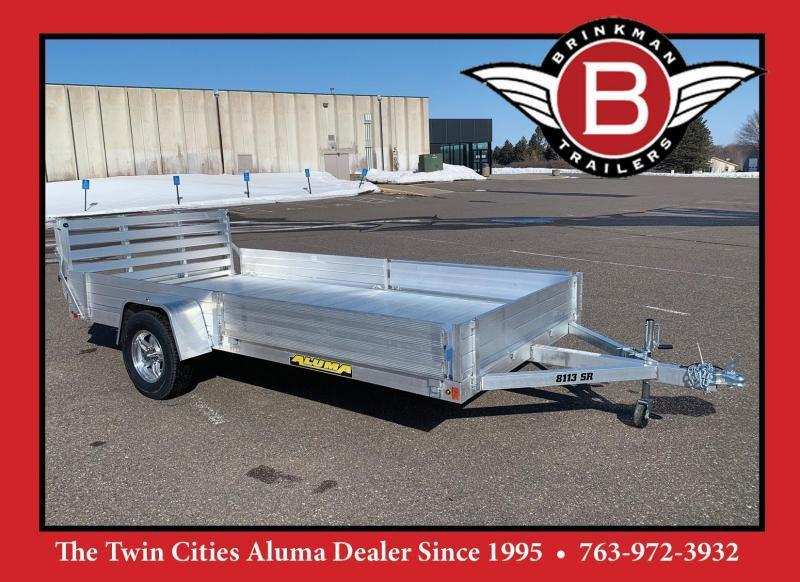Aluma 8113SR Aluminum Utility Trailer - 2990# GVWR - ATV/UTV Aluma 8113SR Aluminum Utility Trailer - 2990# GVWR - ATV/UTV