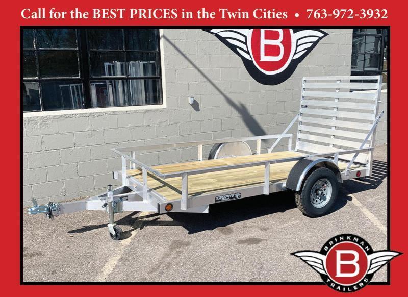 Quality Trophy 5x10 Aluminum Utility Trailer! Quality Trophy 5x10 Aluminum Utility Trailer!