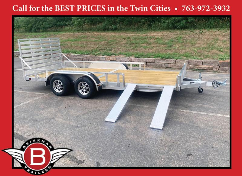 Trophy 7x16 Aluminum Tandem Torsion Axle ATV/Utility Trailer - Upgraded Rims! Trophy 7x16 Aluminum Tandem Torsion Axle ATV/Utility Trailer - Upgraded Rims!
