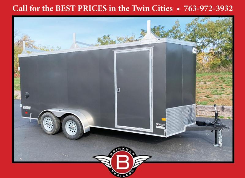 Haulmark 7x16 Tandem Enclosed Contractor Trailer - 6'6" Int. - Dbl Rear Doors! Haulmark 7x16 Tandem Enclosed Contractor Trailer - 6'6" Int. - Dbl Rear Doors!