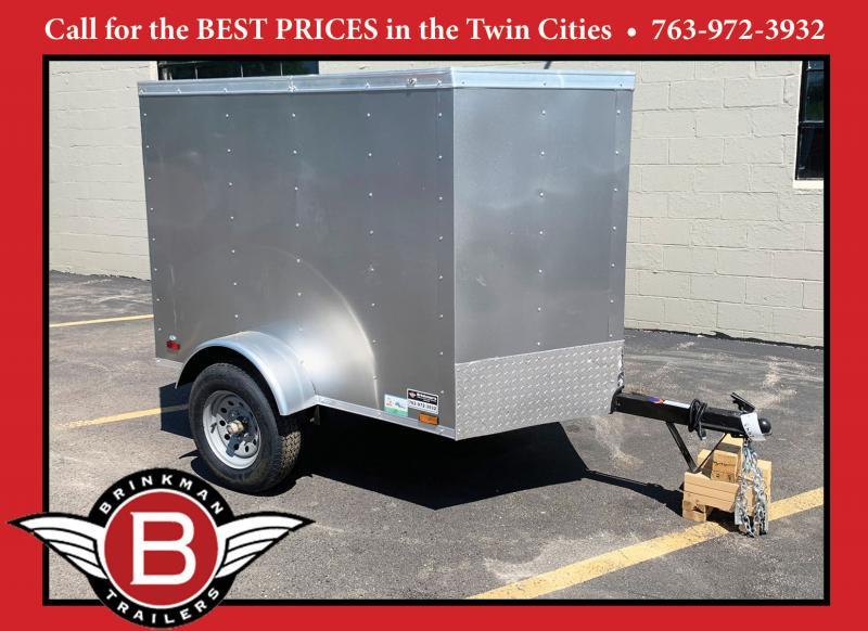 Continental Cargo 4x6 Enclosed Trailer - V-Nose Front! Continental Cargo 4x6 Enclosed Trailer - V-Nose Front!