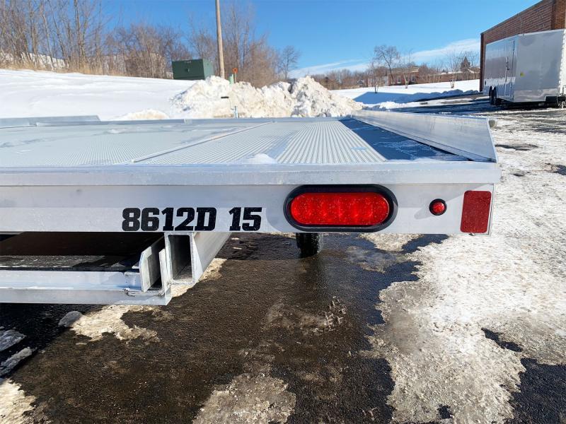 Aluma 8612D Snowmobile/ATV Trailer 2 Place Snowmobile Trailer