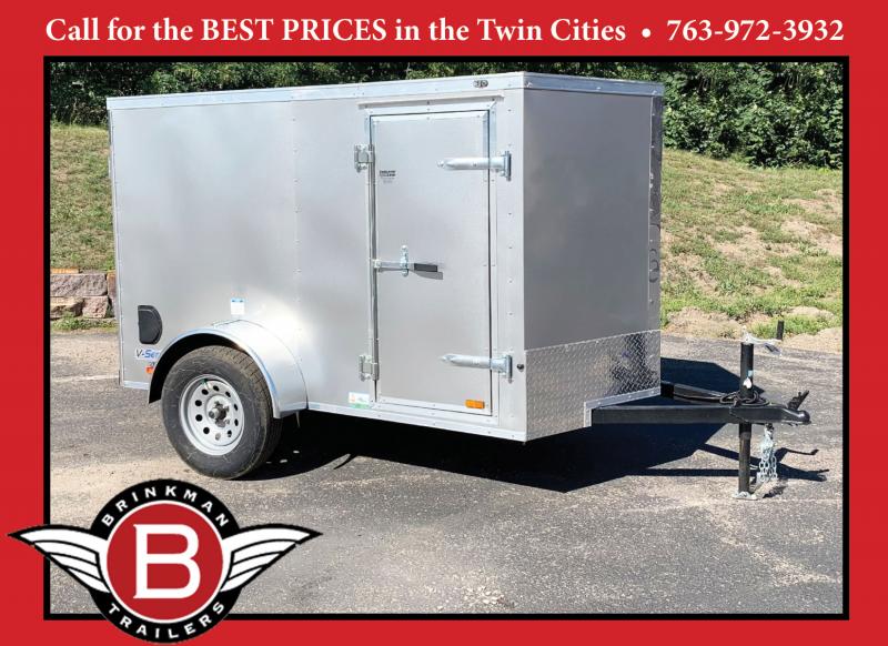 CLEARANCE Continental Cargo 5x8 Enclosed Trailer Rear Ramp! Brinkmans Trailers in