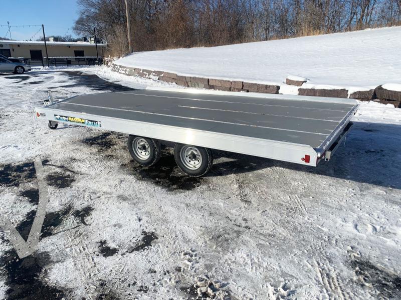 Aluma 8614D Snowmobile/ATV Trailer 3 Place Snowmobile Trailer! Snowmobile Trailers For Sale