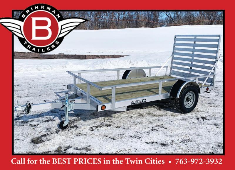 Trophy 5 x 10 Aluminum Utility Trailer - QUALITY! Trophy 5 x 10 Aluminum Utility Trailer - QUALITY!