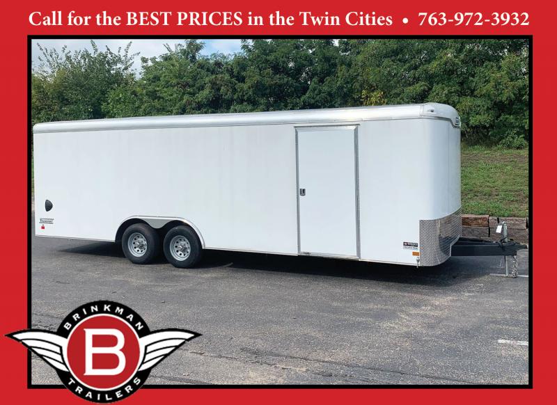 HAIL SALE! Haulmark 8.5x24 Transport Enclosed Cargo Trailer- Rounded Roof- Flat Front- Rear Ramp! HAIL SALE! Haulmark 8.5x24 Transport Enclosed Cargo Trailer- Rounded Roof- Flat Front- Rear Ramp!