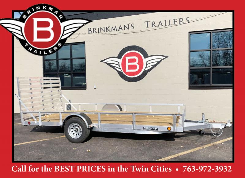 Top Quality Trophy 7x14 Aluminum Utility Trailer! Brinkmans Trailers